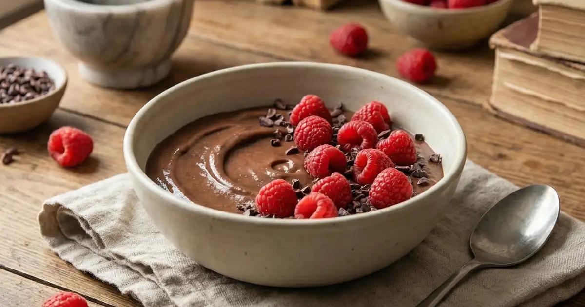 Cremiger Schokoladen Proteinpudding