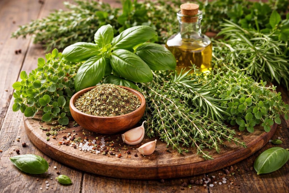 Mediterrane Gewürze und Kräuter