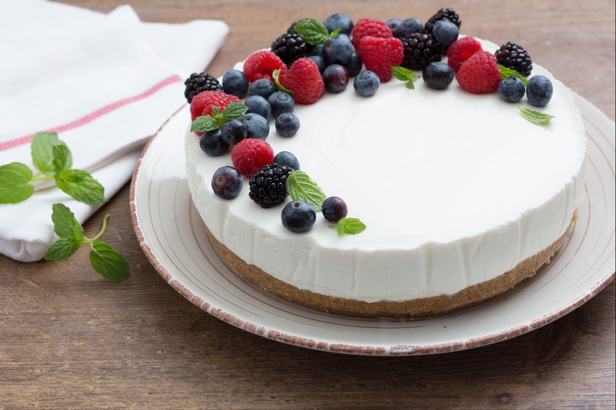 Leichter Joghurt Kuchen ohne Backen