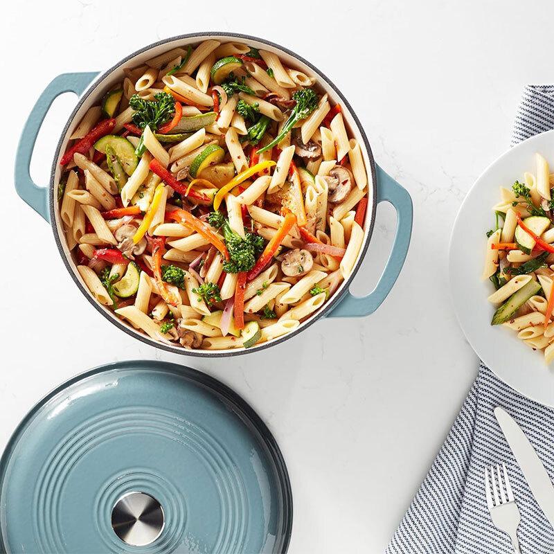 One Pot Meal Prep Pasta Gemüse