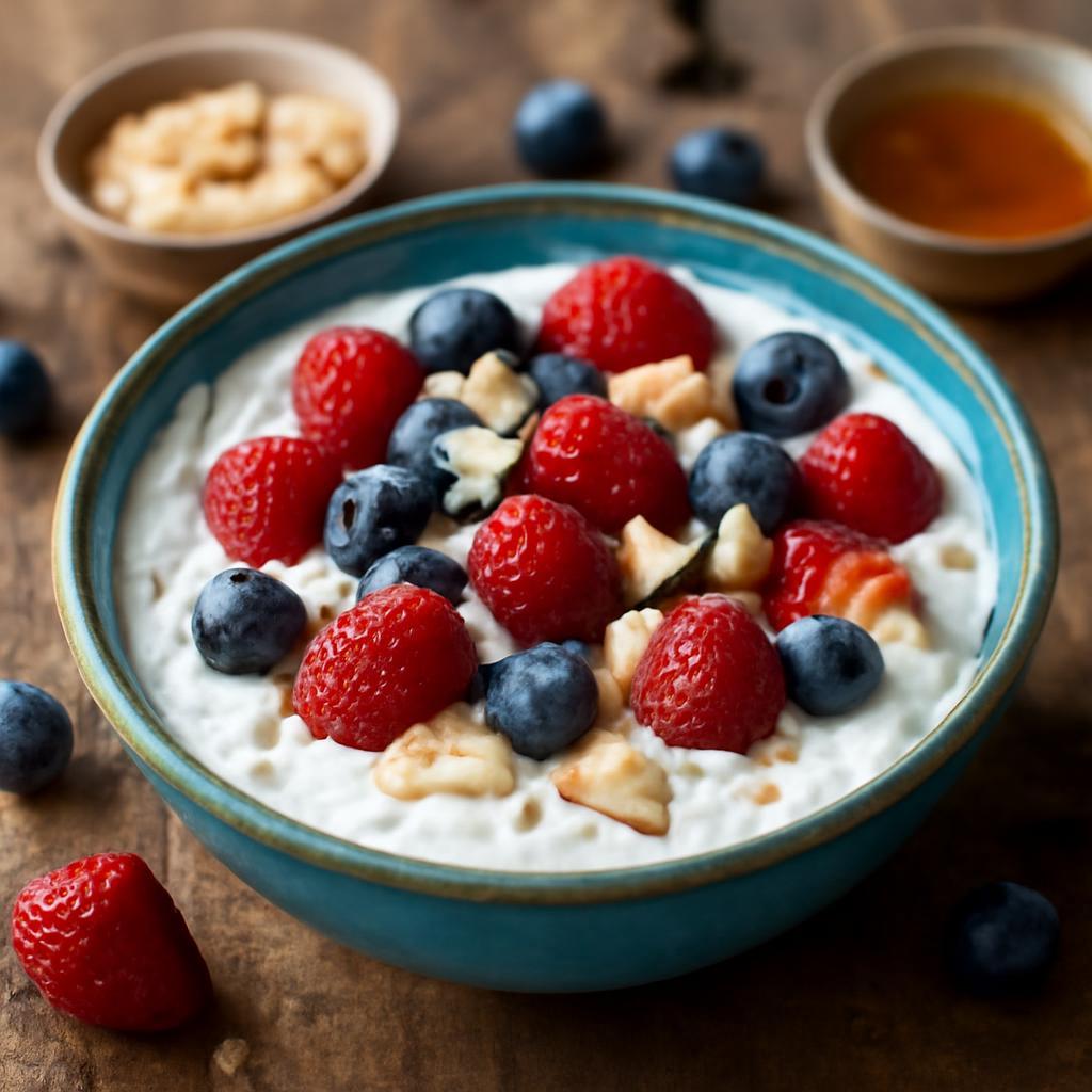 Protein Frühstücksbowl mit Joghurt