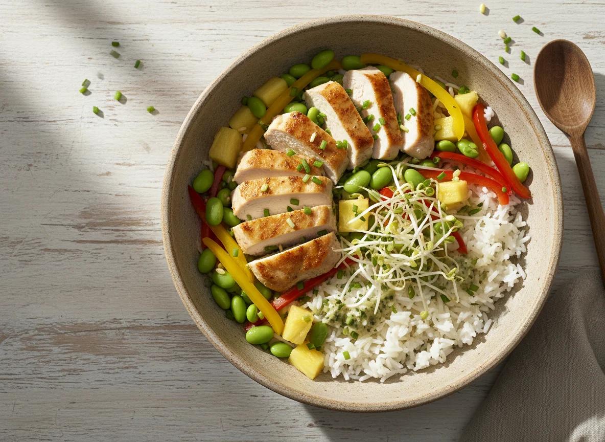 High Protein Bowl Rezept einfach und ausgewogen zubereiten