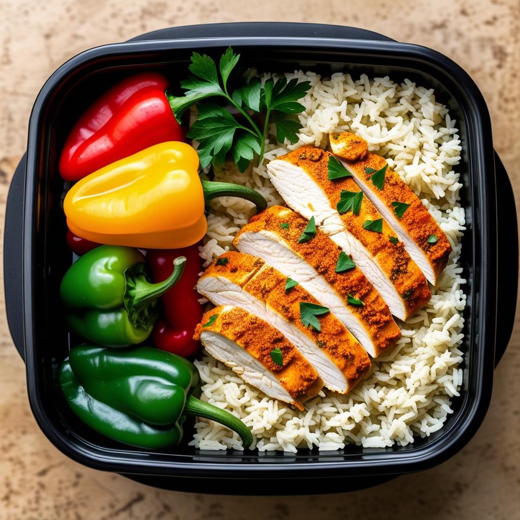 Cajun Chicken Meal Prep Boxen