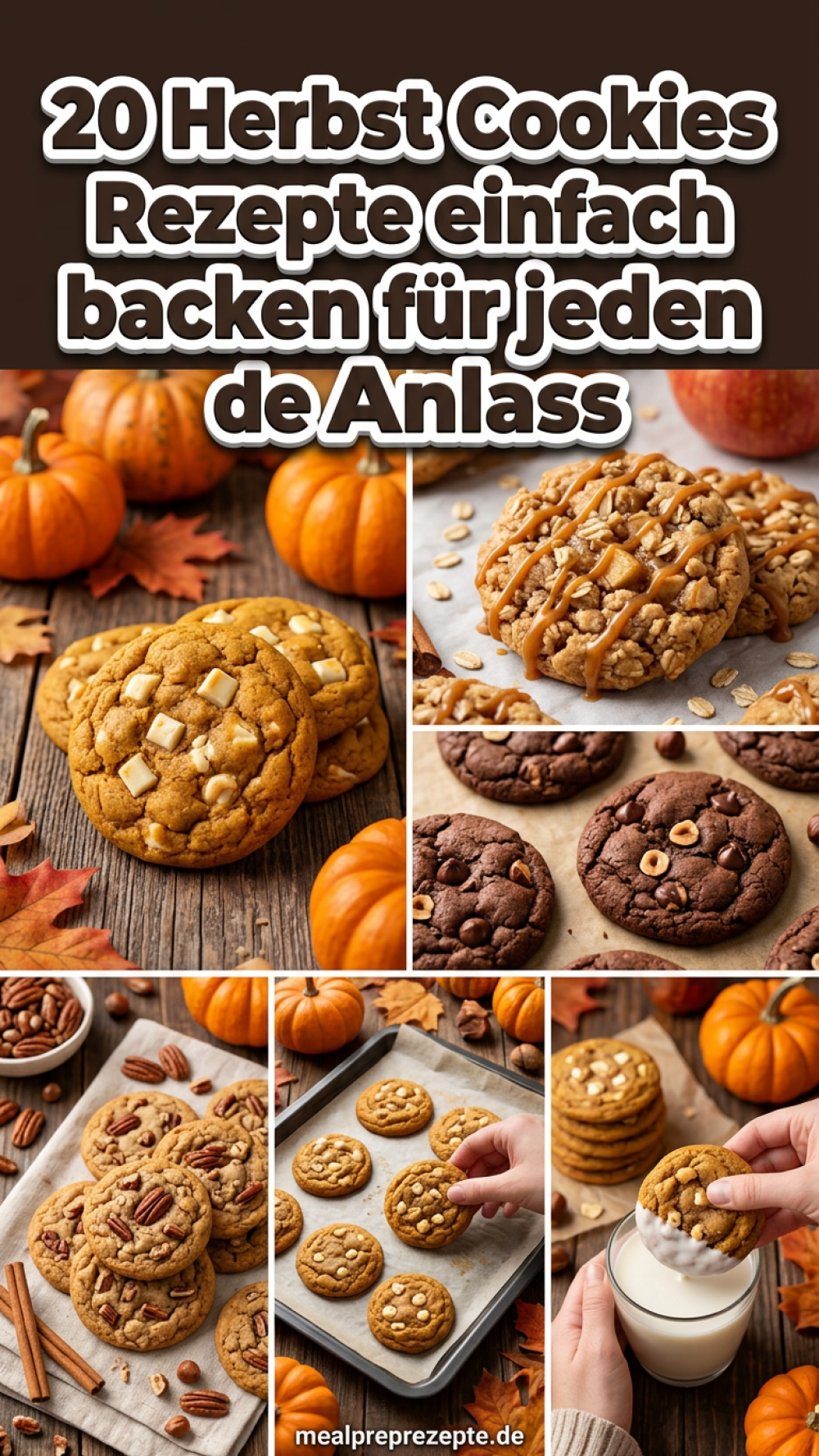 20 Herbst Cookies Rezepte einfach backen für jeden Anlass