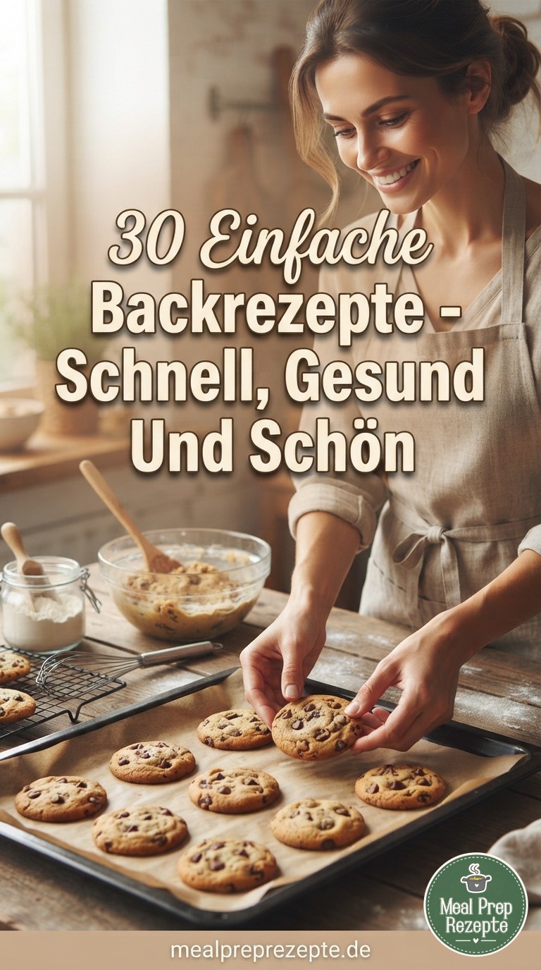 30 Einfache Backrezepte - Schnell, Gesund Und Schön