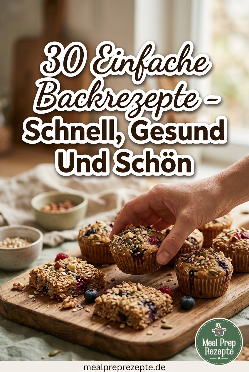 30 Einfache Backrezepte - Schnell, Gesund Und Schön