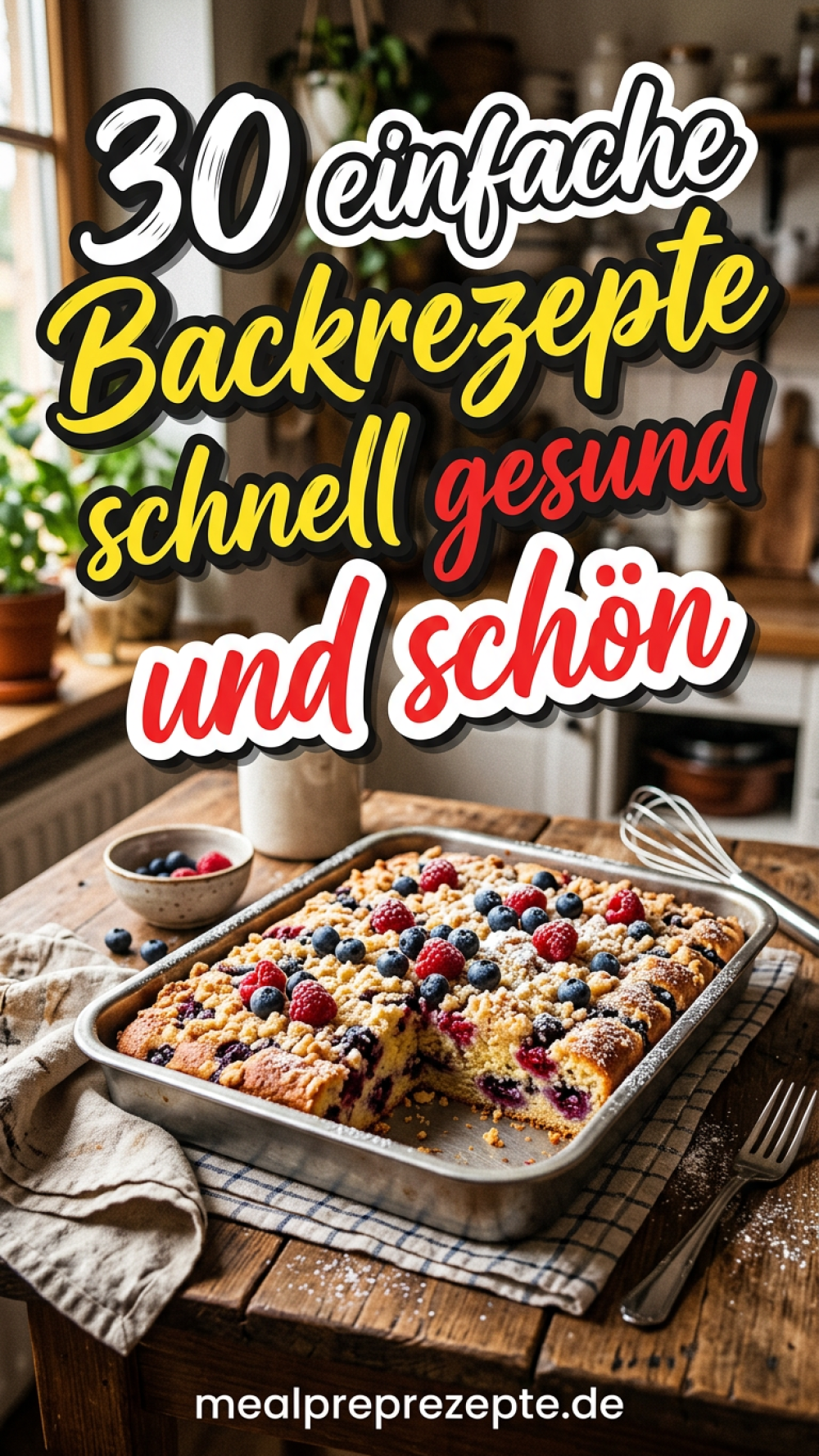 30 einfache Backrezepte schnell gesund und schön