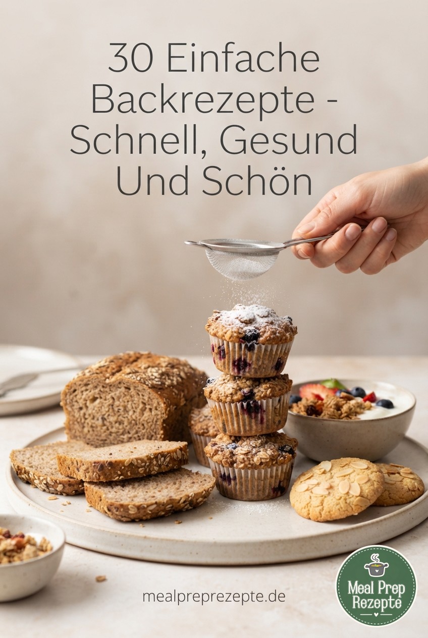 30 Einfache Backrezepte - Schnell, Gesund Und Schön