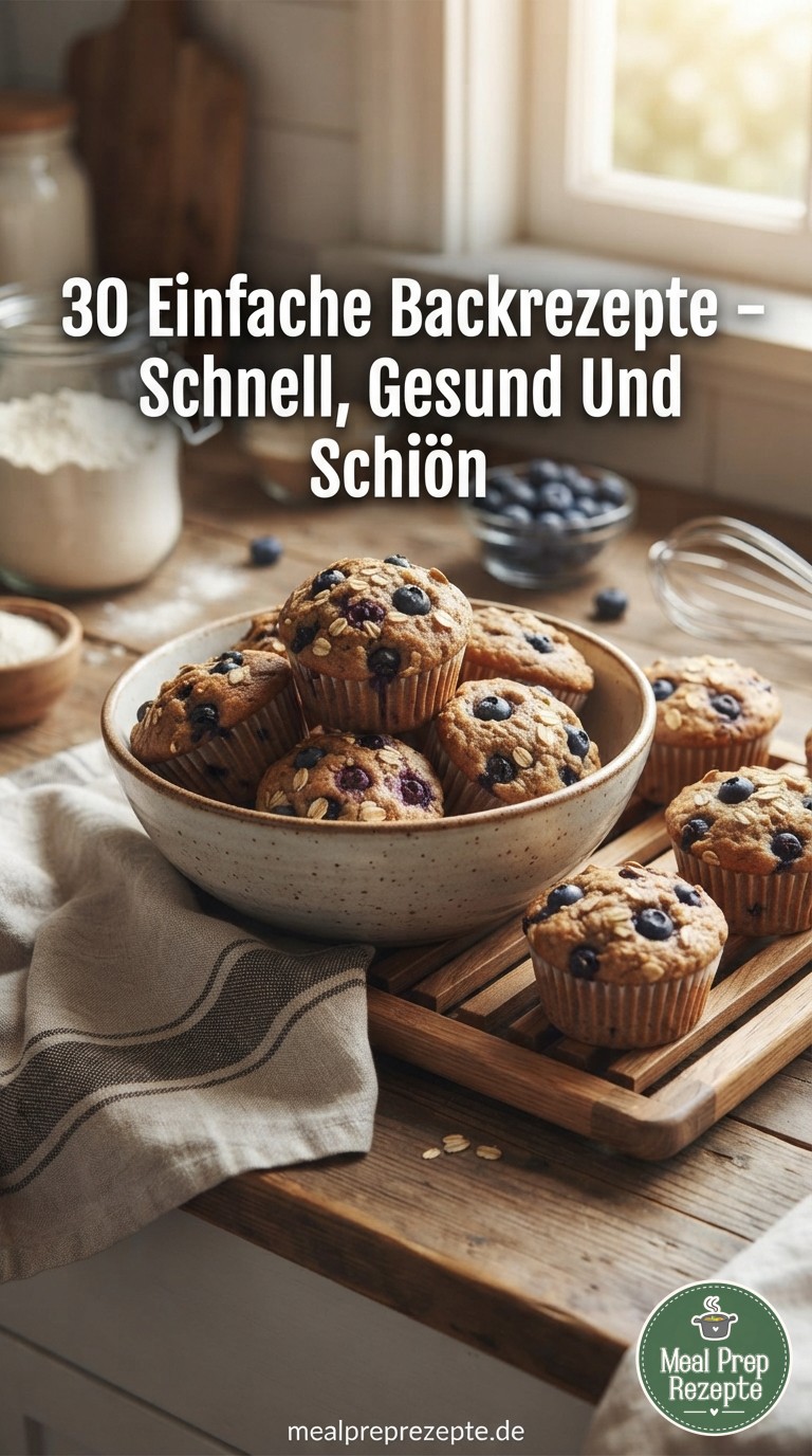 30 Einfache Backrezepte - Schnell, Gesund Und Schön