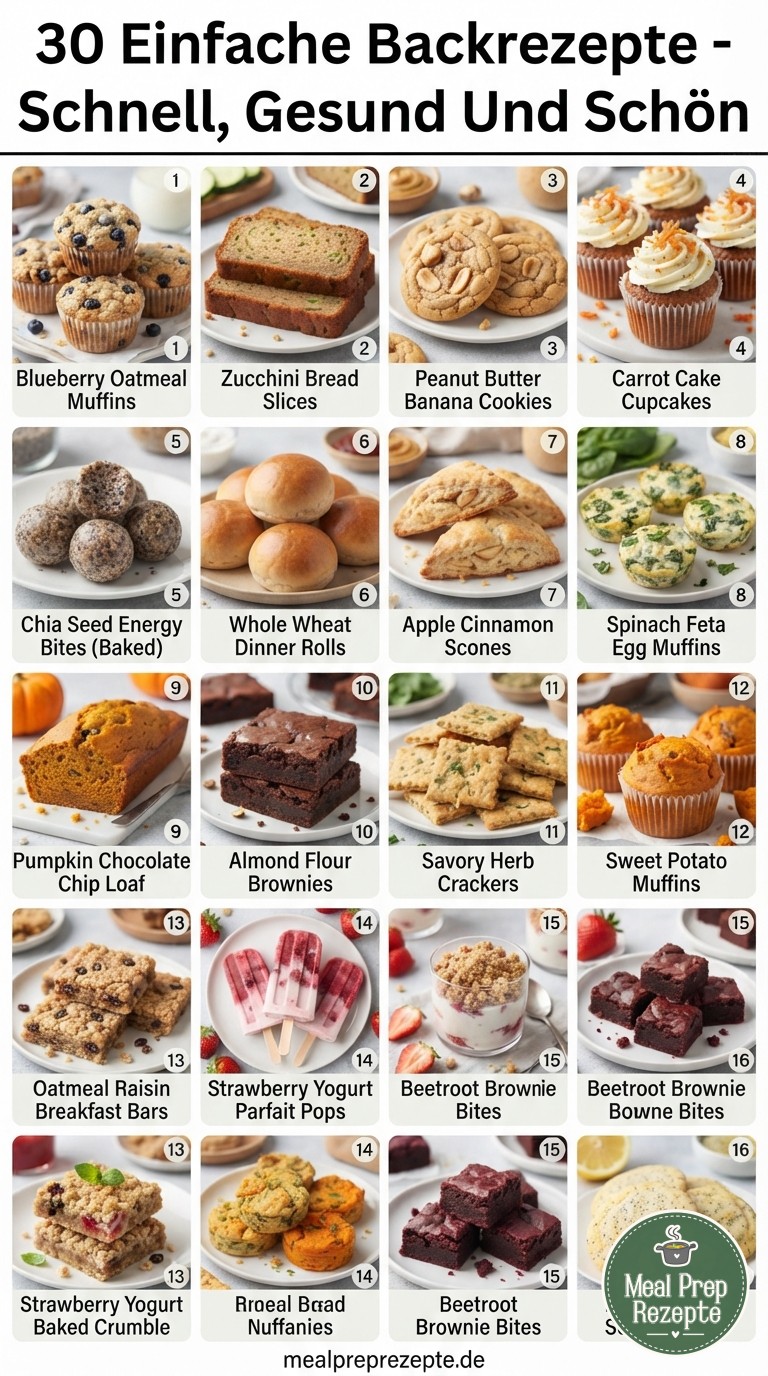 30 Einfache Backrezepte - Schnell, Gesund Und Schön