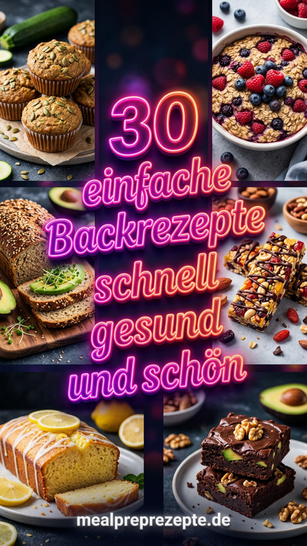 30 einfache Backrezepte schnell gesund und schön