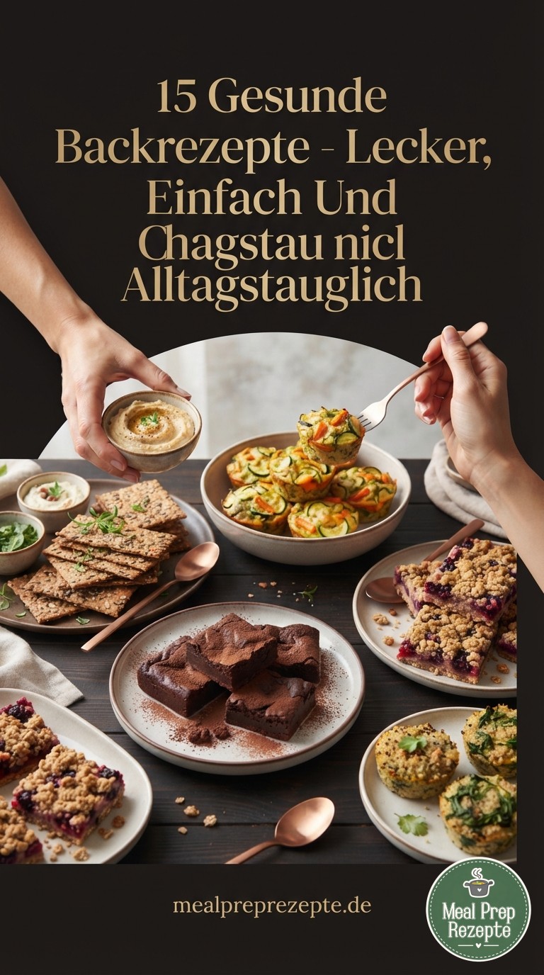 15 Gesunde Backrezepte - Lecker, Einfach Und Alltagstauglich