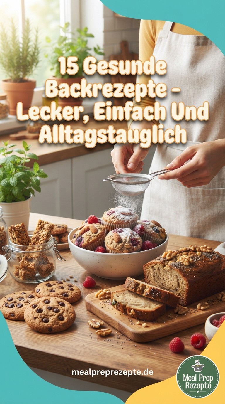 15 Gesunde Backrezepte - Lecker, Einfach Und Alltagstauglich