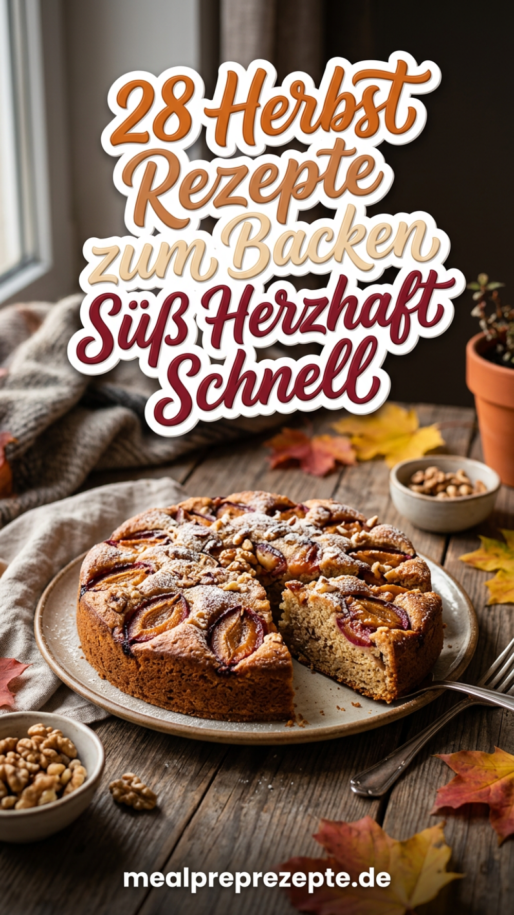 28 Herbst Rezepte zum Backen Süß Herzhaft Schnell