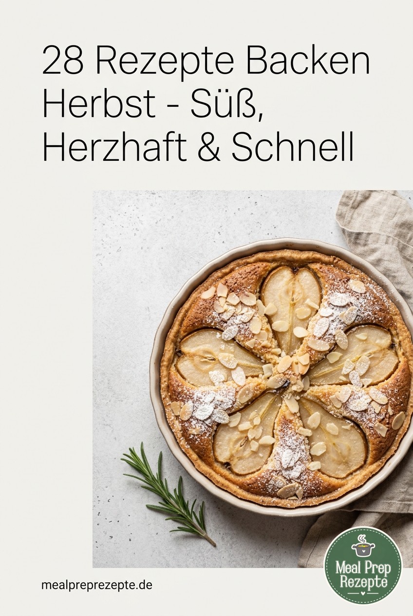 28 Rezepte Backen Herbst - Süß, Herzhaft & Schnell