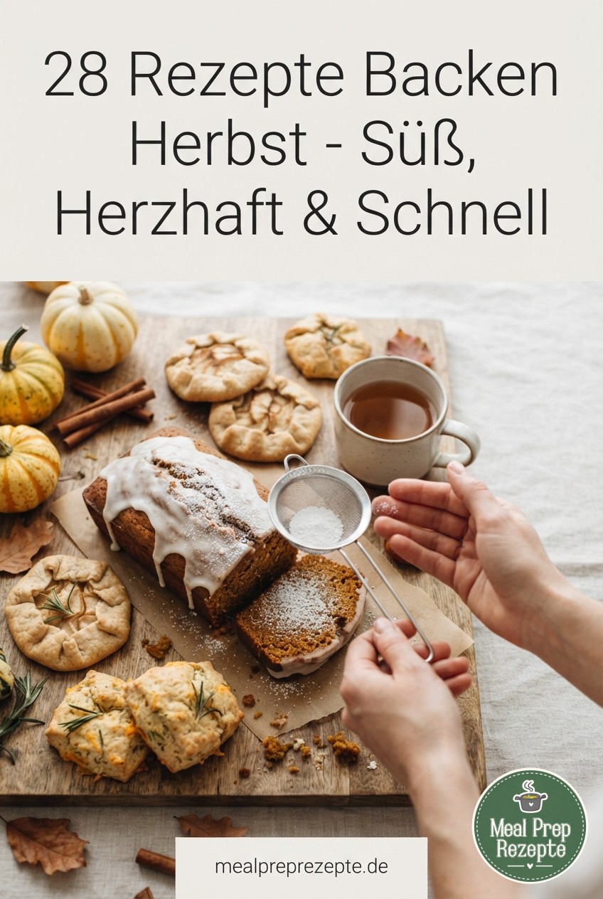 28 Rezepte Backen Herbst - Süß, Herzhaft & Schnell