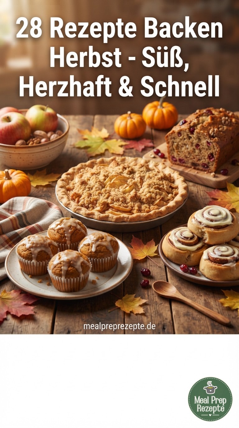 28 Rezepte Backen Herbst - Süß, Herzhaft & Schnell