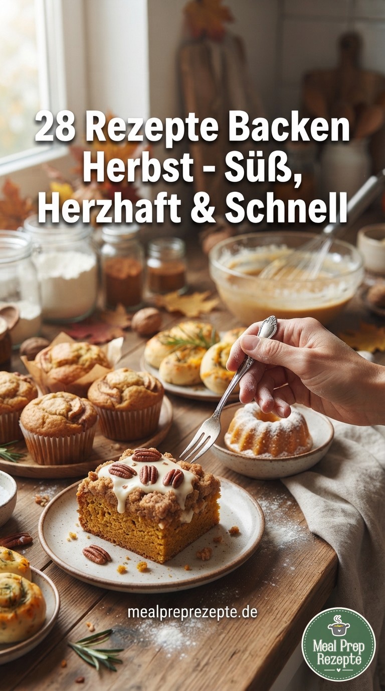 28 Rezepte Backen Herbst - Süß, Herzhaft & Schnell