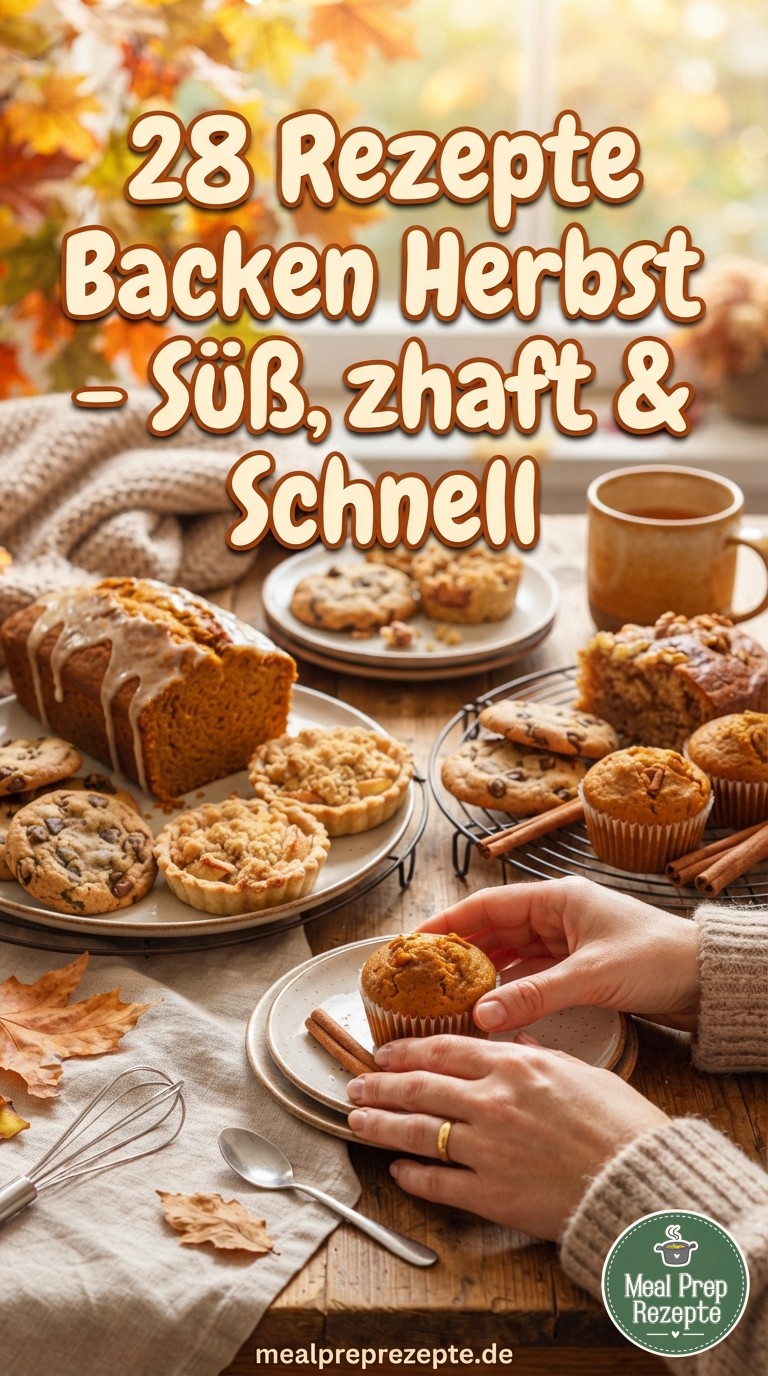 28 Rezepte Backen Herbst - Süß, Herzhaft & Schnell