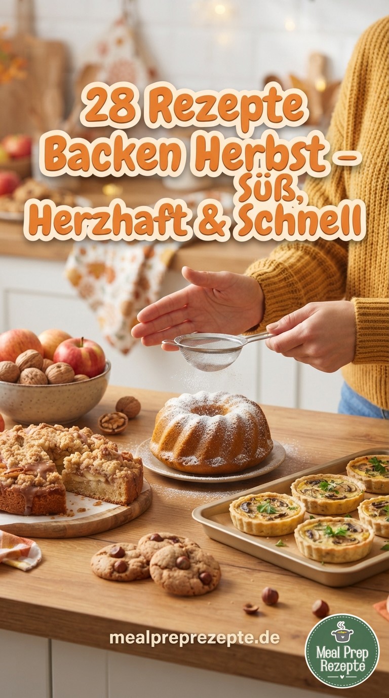 28 Rezepte Backen Herbst - Süß, Herzhaft & Schnell