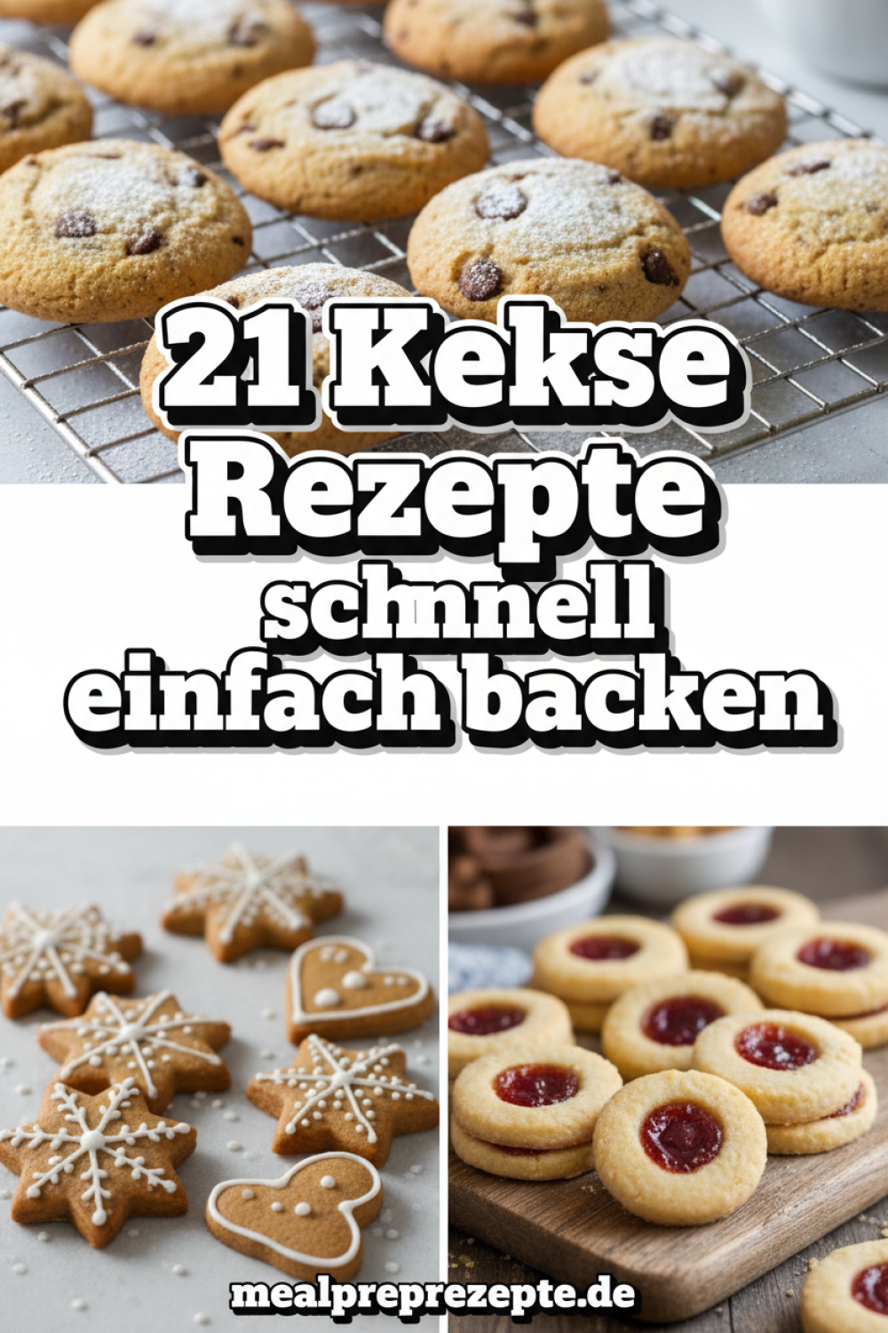 21 Kekse Rezepte schnell einfach backen