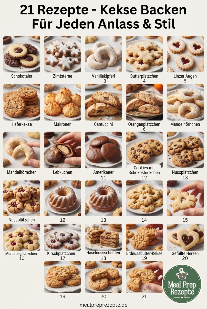21 Rezepte - Kekse Backen Für Jeden Anlass & Stil