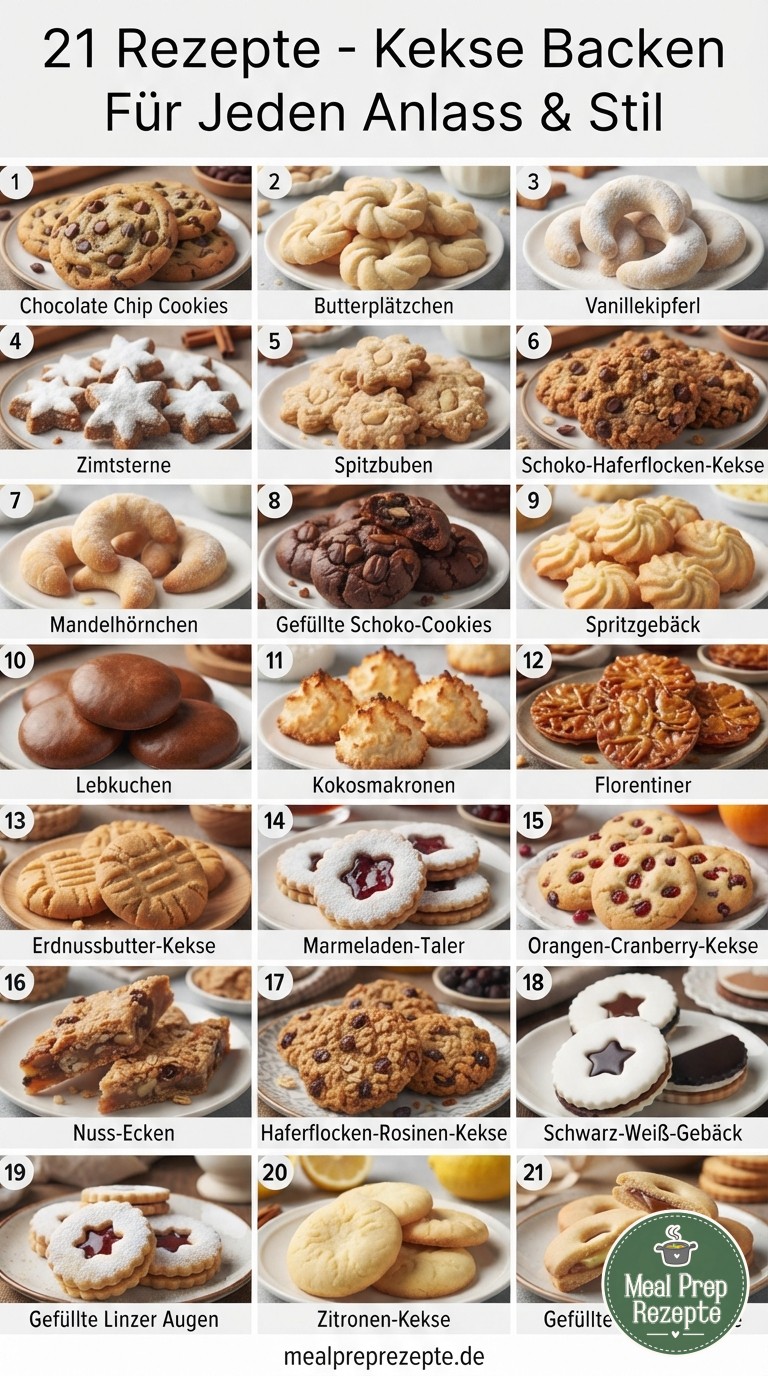 21 Rezepte - Kekse Backen Für Jeden Anlass & Stil