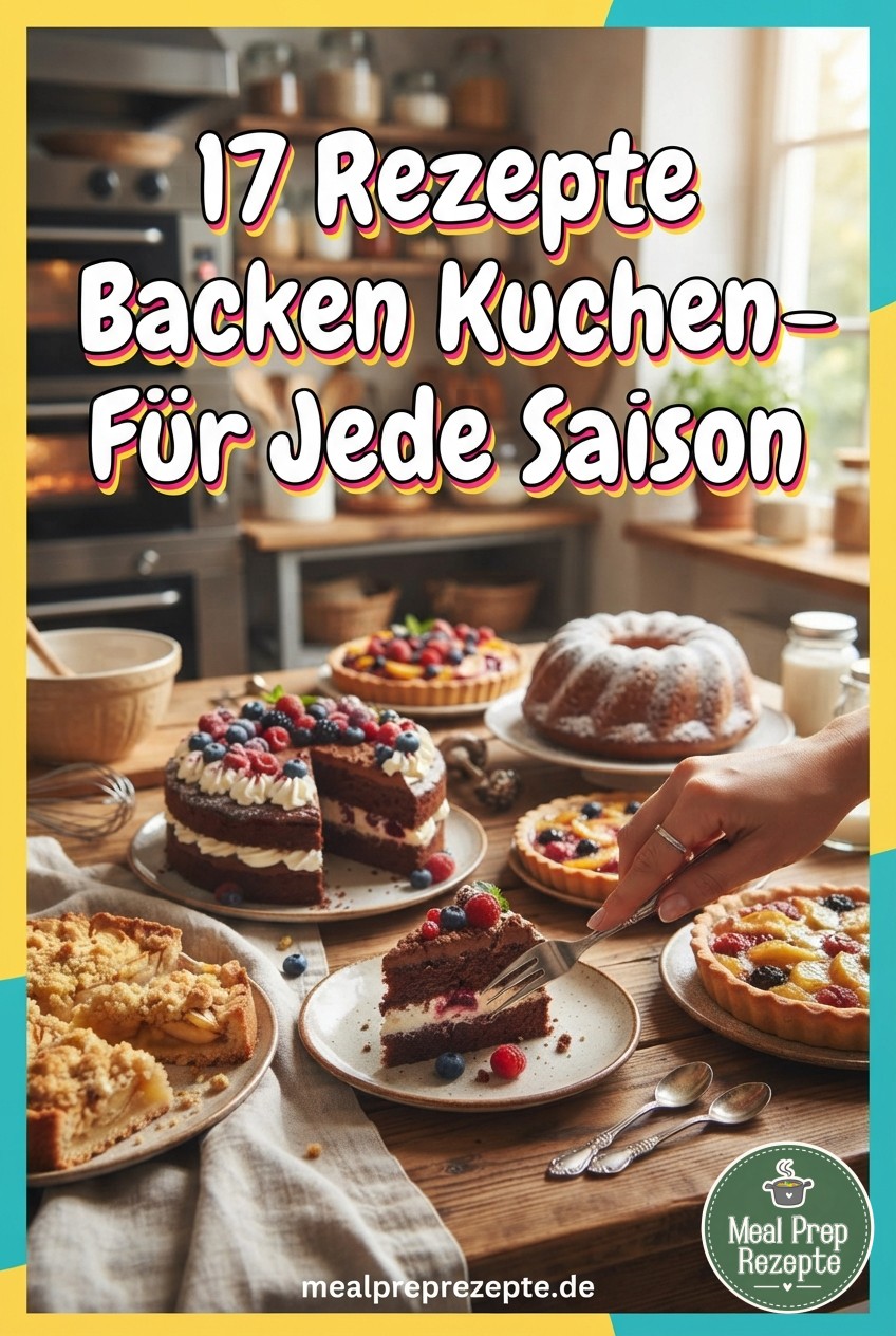 17 Rezepte Backen Kuchen - Ideen Für Jede Saison
