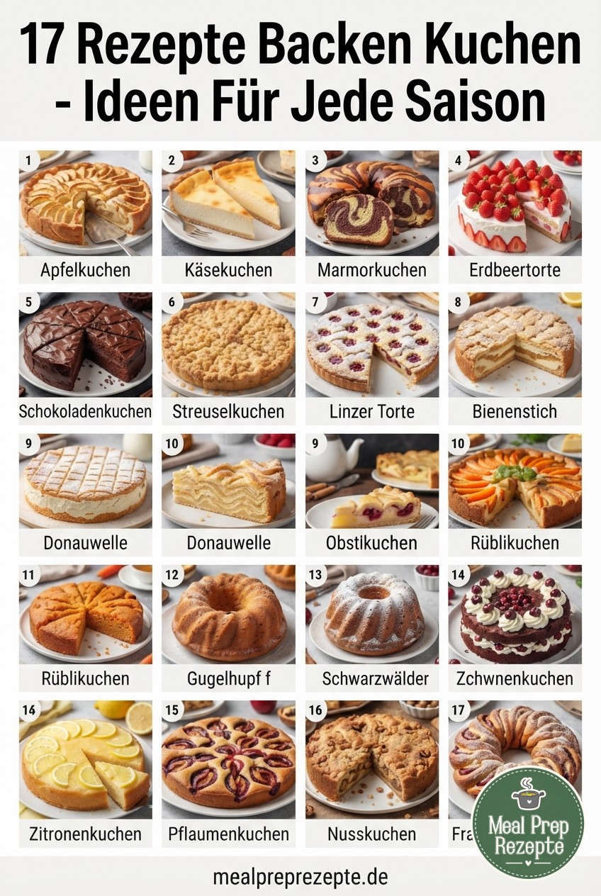 17 Rezepte Backen Kuchen - Ideen Für Jede Saison