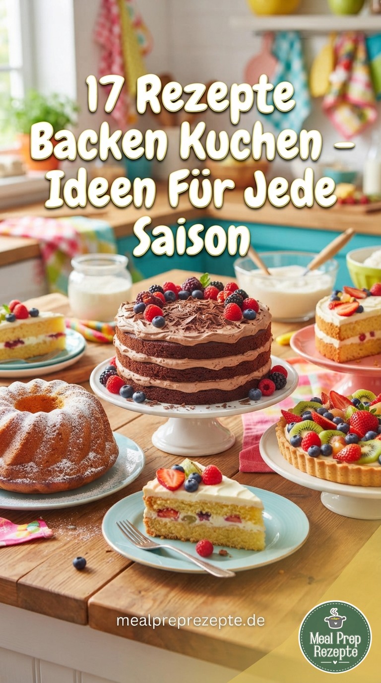 17 Rezepte Backen Kuchen - Ideen Für Jede Saison
