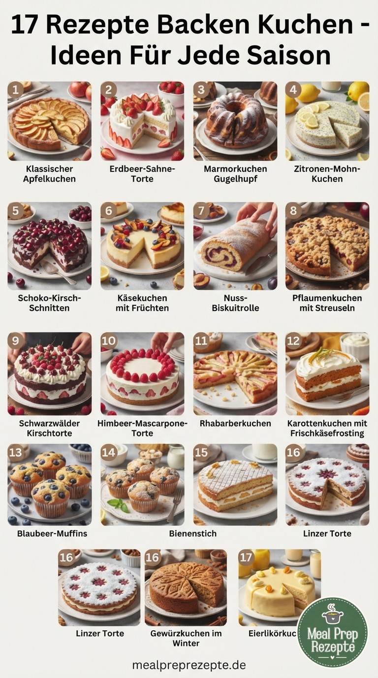 17 Rezepte Backen Kuchen - Ideen Für Jede Saison