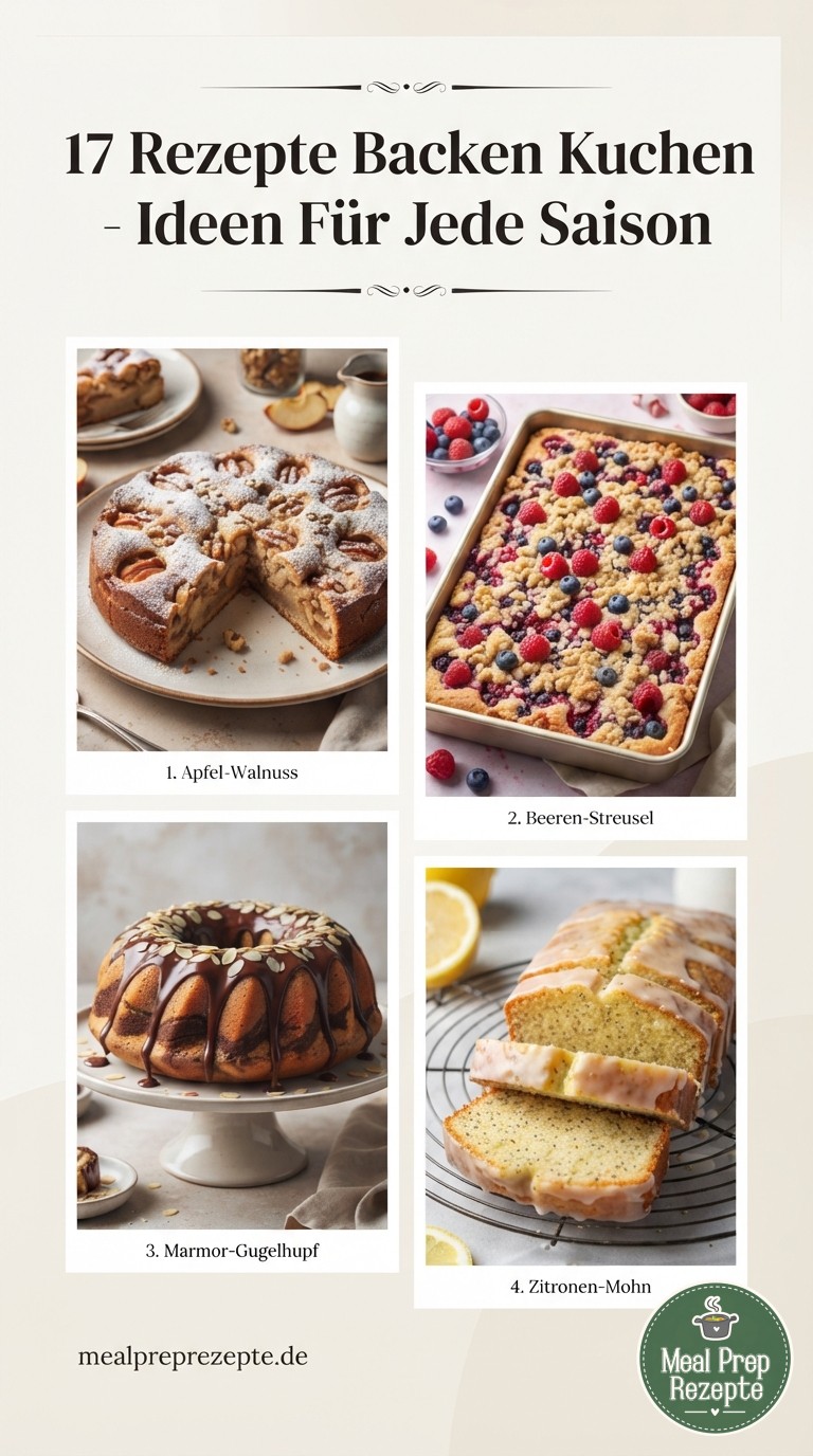 17 Rezepte Backen Kuchen - Ideen Für Jede Saison