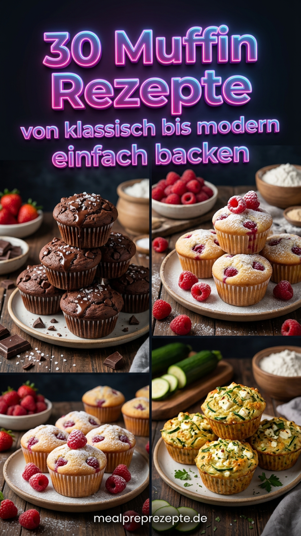 30 Muffin Rezepte von klassisch bis modern einfach backen