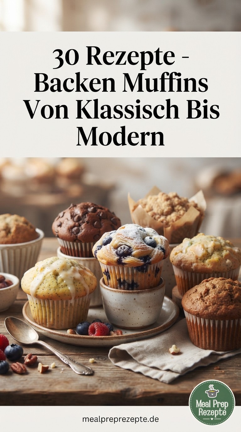 30 Rezepte - Backen Muffins Von Klassisch Bis Modern