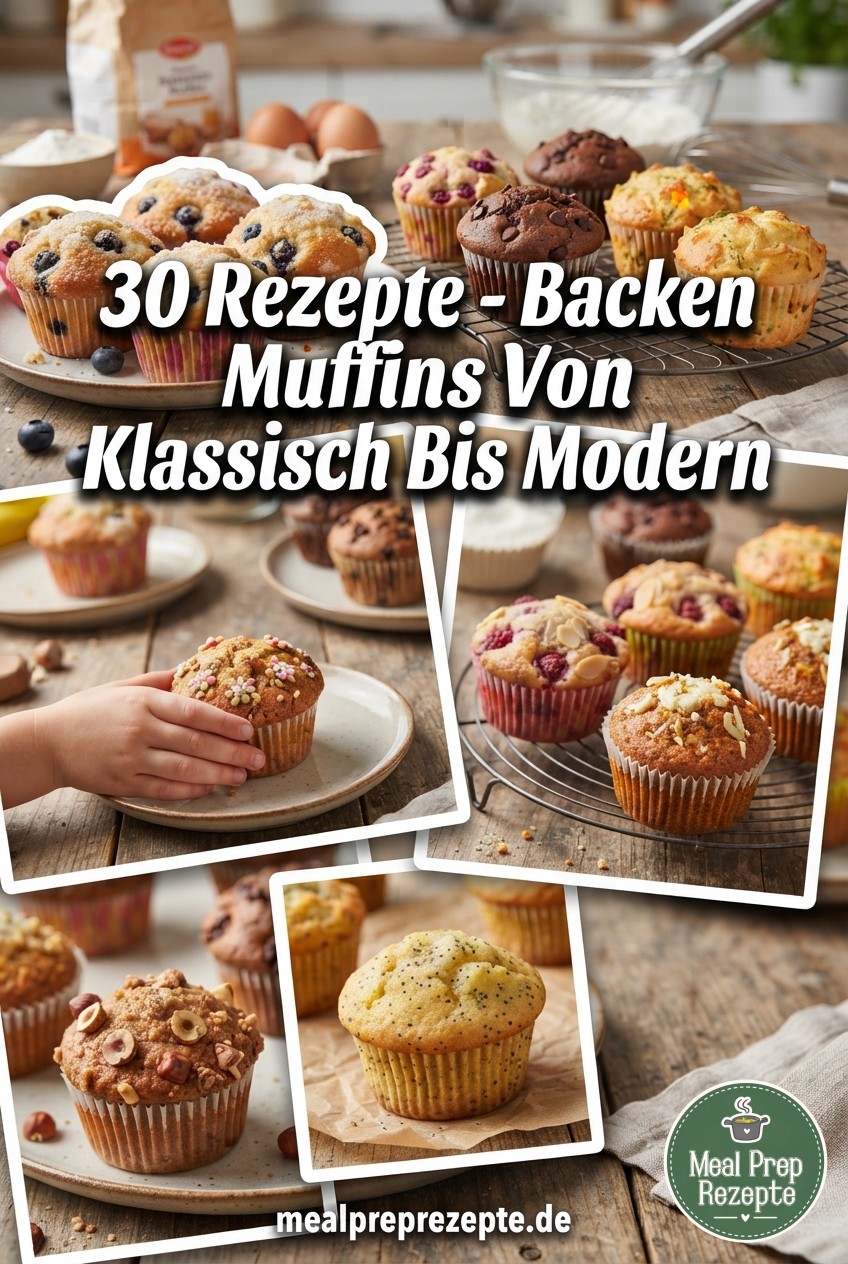 30 Rezepte - Backen Muffins Von Klassisch Bis Modern