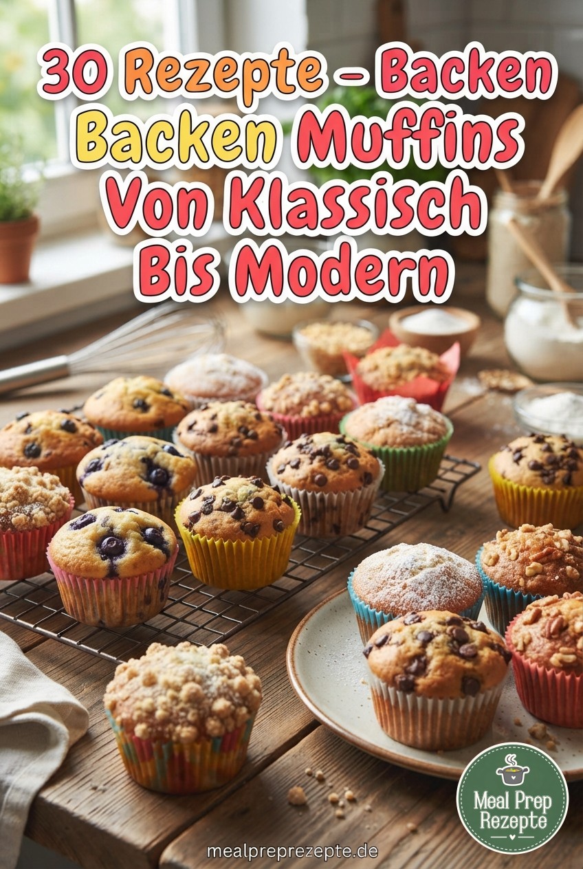 30 Rezepte - Backen Muffins Von Klassisch Bis Modern