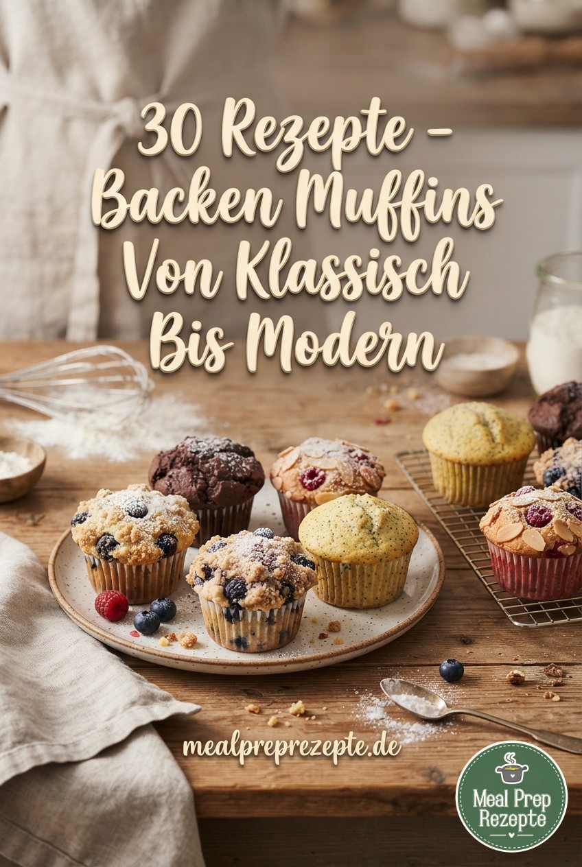 30 Rezepte - Backen Muffins Von Klassisch Bis Modern