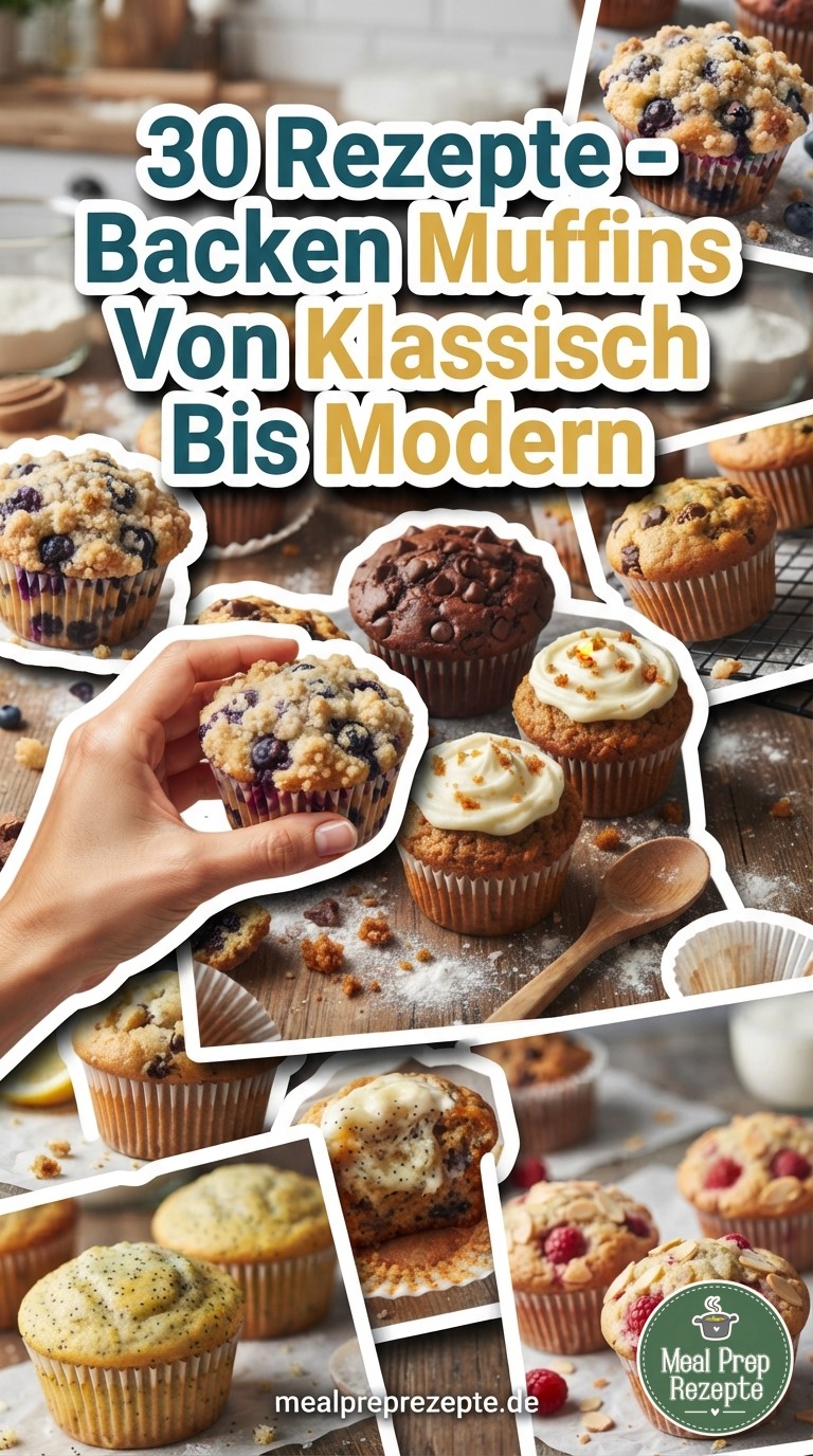 30 Rezepte - Backen Muffins Von Klassisch Bis Modern