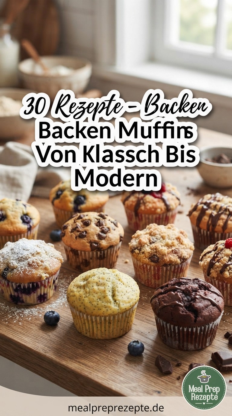 30 Rezepte - Backen Muffins Von Klassisch Bis Modern