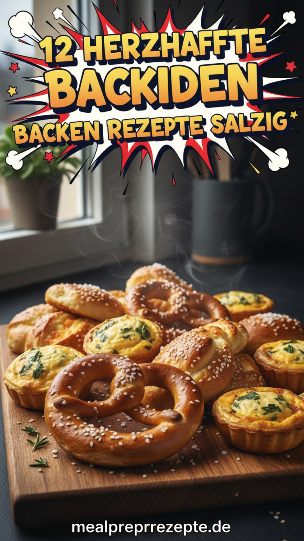 12 herzhafte Backideen Backen Rezepte salzig