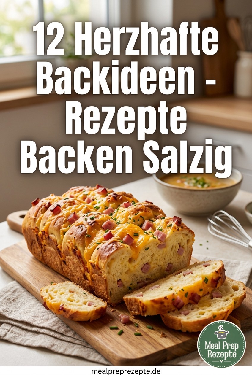 12 Herzhafte Backideen - Rezepte Backen Salzig