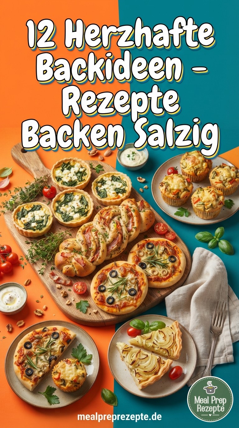12 Herzhafte Backideen - Rezepte Backen Salzig