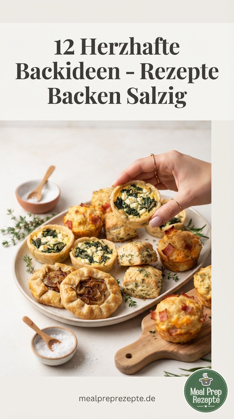 12 Herzhafte Backideen - Rezepte Backen Salzig