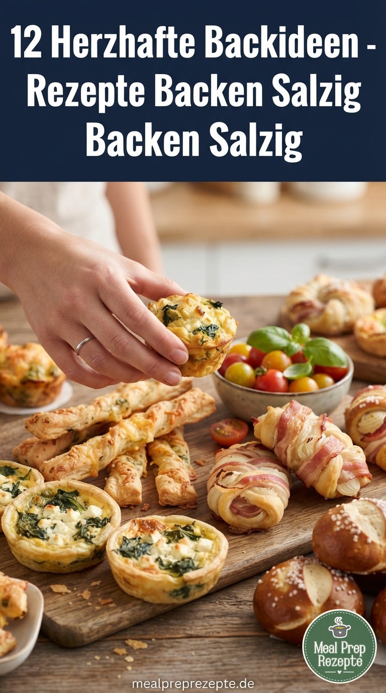 12 Herzhafte Backideen - Rezepte Backen Salzig