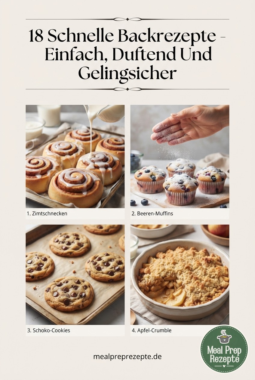 18 Schnelle Backrezepte - Einfach, Duftend Und Gelingsicher