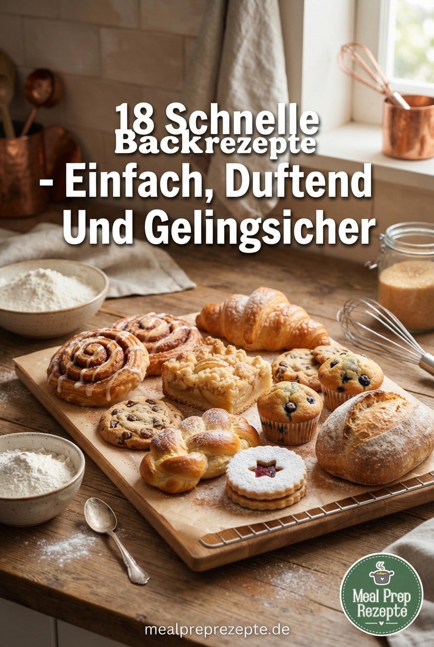 18 Schnelle Backrezepte - Einfach, Duftend Und Gelingsicher
