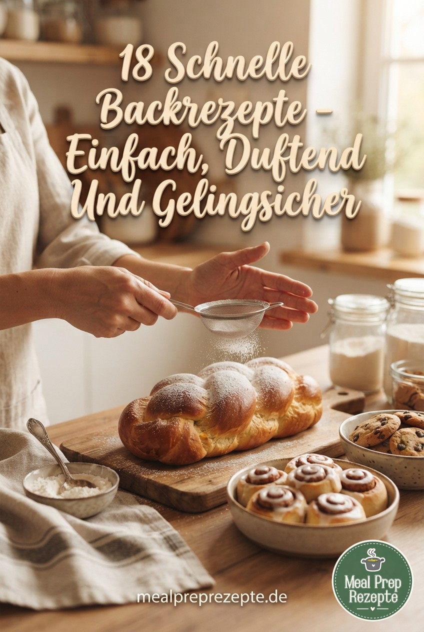 18 Schnelle Backrezepte - Einfach, Duftend Und Gelingsicher