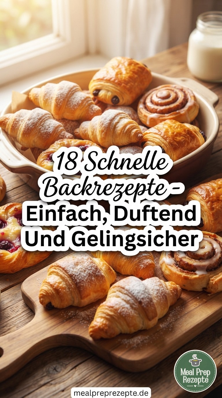 18 Schnelle Backrezepte - Einfach, Duftend Und Gelingsicher