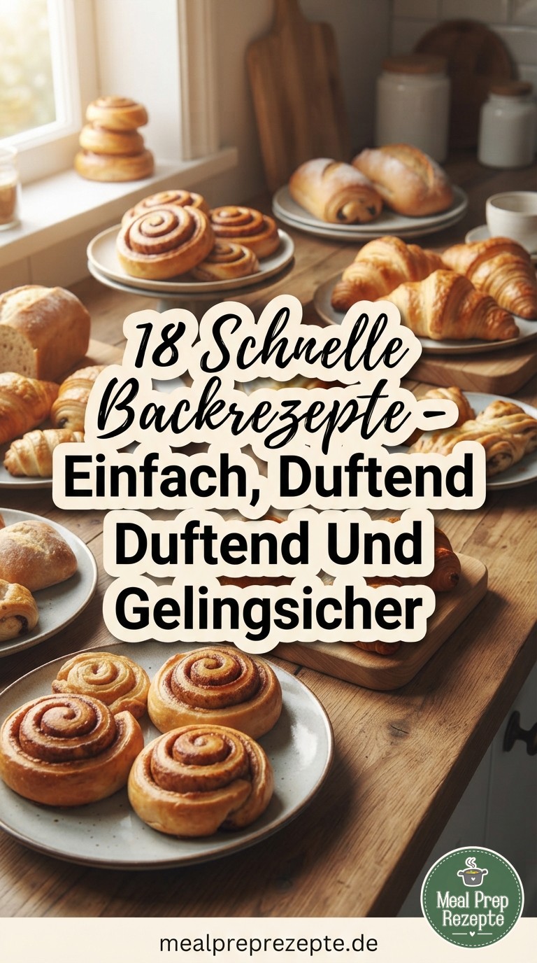 18 Schnelle Backrezepte - Einfach, Duftend Und Gelingsicher