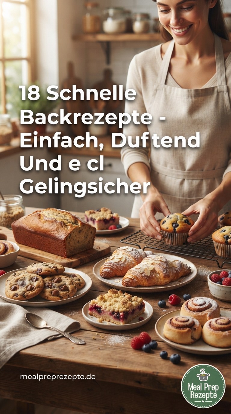 18 Schnelle Backrezepte - Einfach, Duftend Und Gelingsicher